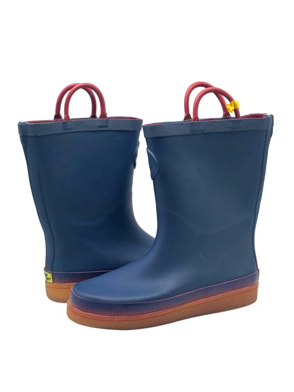 Western Chief Kids’ Blue Rubber Boots (DO NOT LIGTH UP) , Size 2 (little kid),